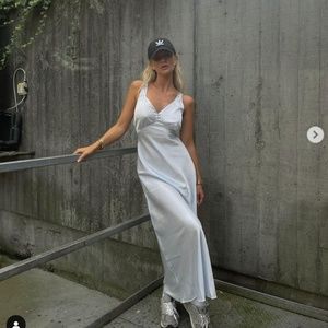 Lioness | Dresses | Lioness Practical Magic Maxi Blue Dress | Poshmark